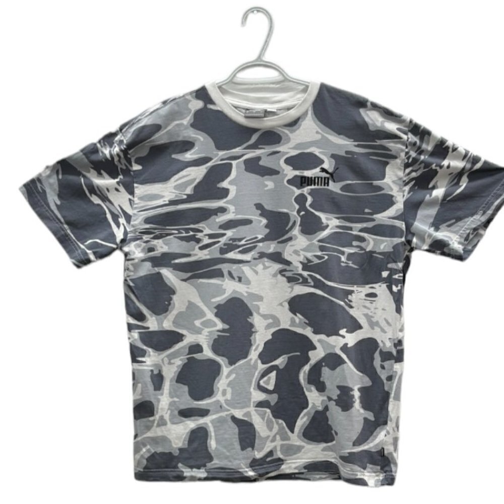 PUMA Men's Camo Short Sleeve Tee Forever Better Size Large